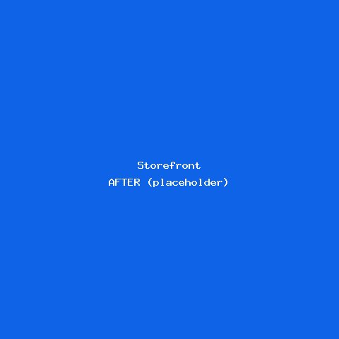 Storefront — wrapped result
