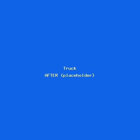 Truck — wrapped result
